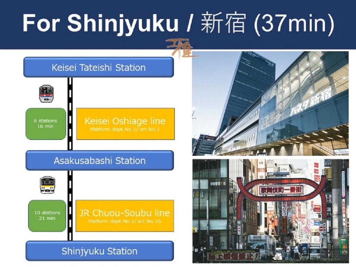 Vacation Rental Miyabi/Downtown/Tokyo Airport Luaran gambar
